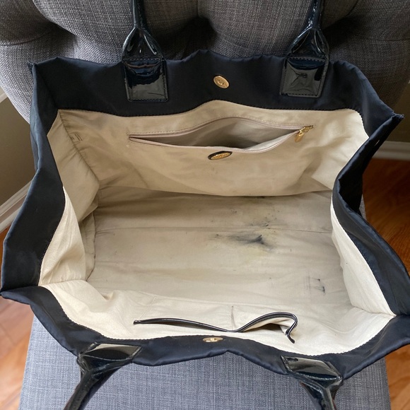 Tory Burch Black Nylon Tote - Picture 2 of 4